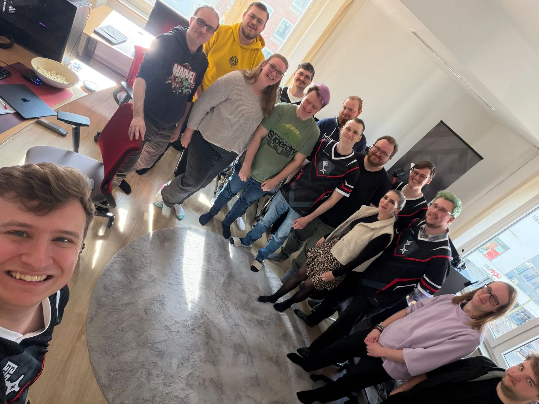 Beitrag im Plenum während der Versammlung