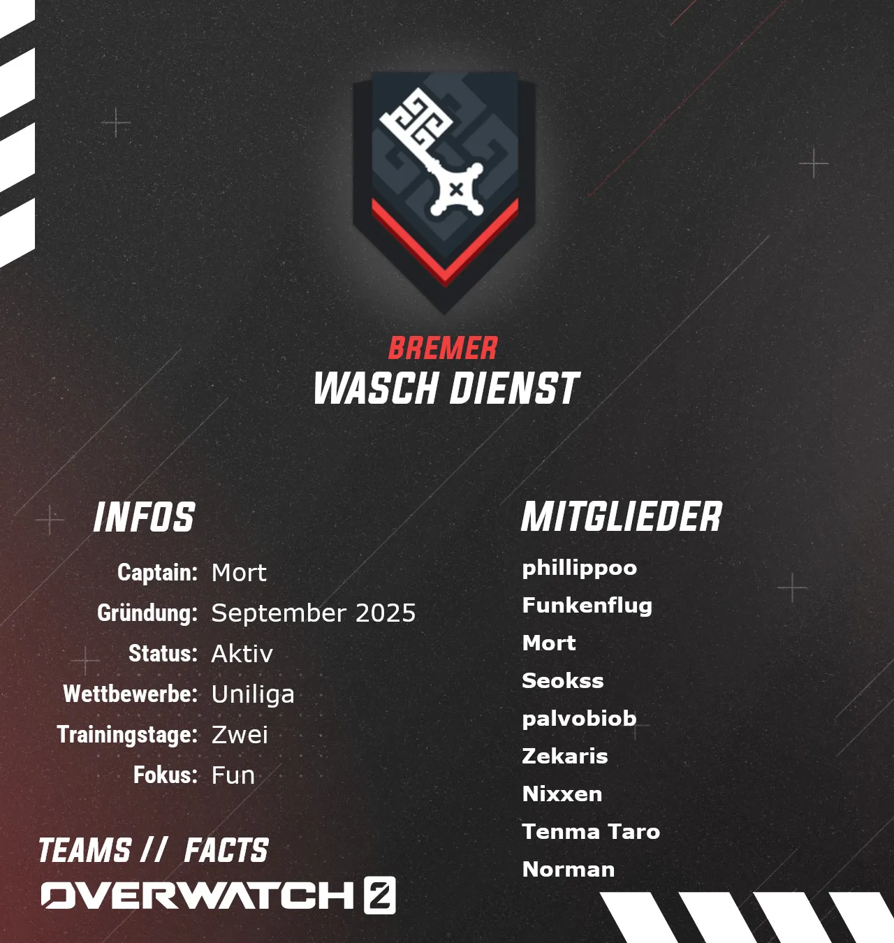 Overwatch 2 Team Wasch Dienst