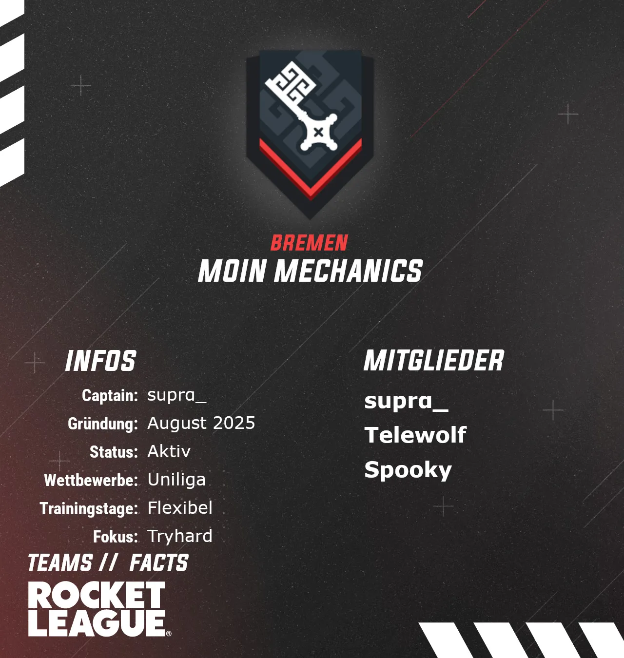 Rocket League Team Moin Mechanics