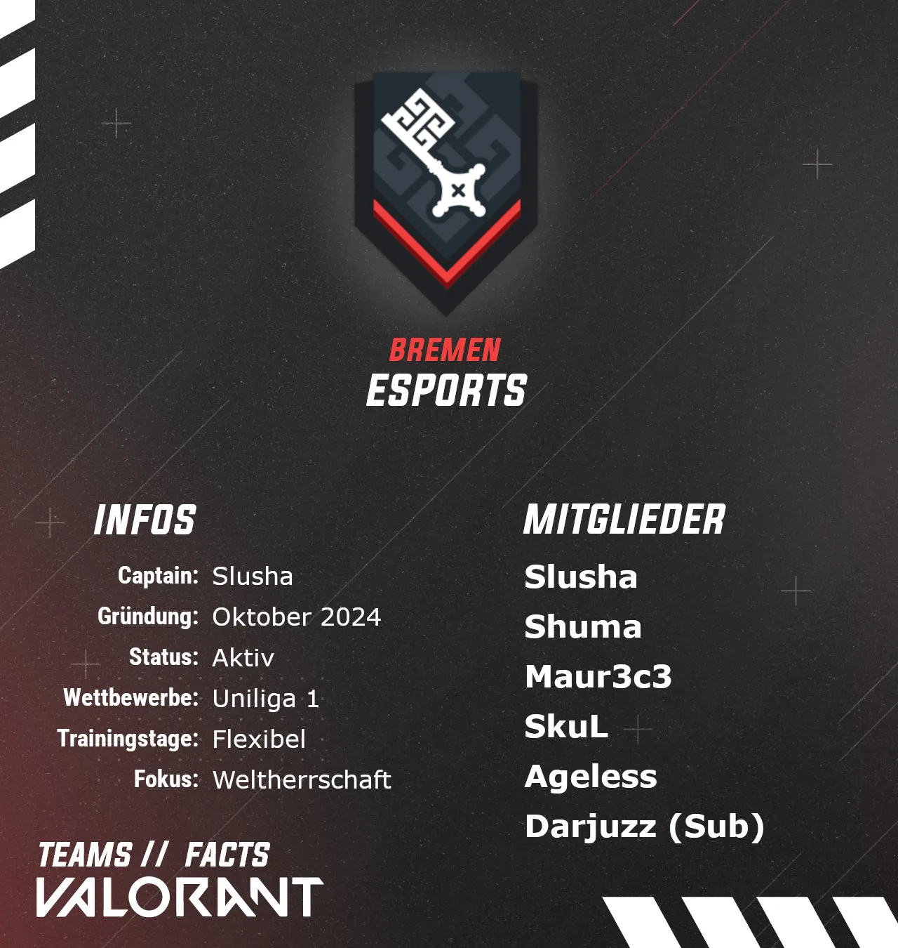 Valorant Team Bremen eSports