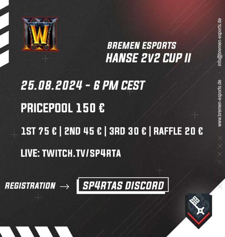 Bremen eSports presents: HANSE 2v2 Cup II