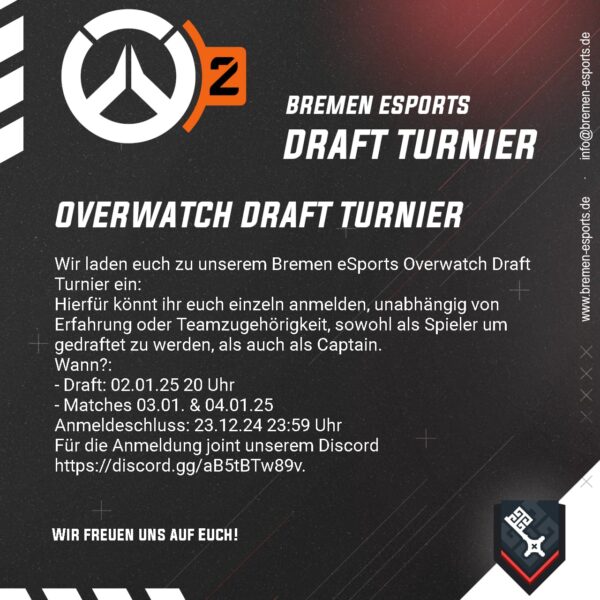 Bremen eSports Overwatch Draft Turnier